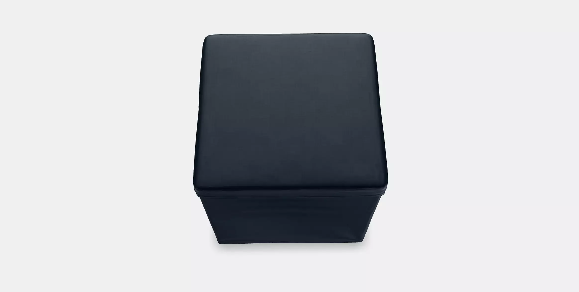 BOSNAS stool with storage Low-poly 3D model_0