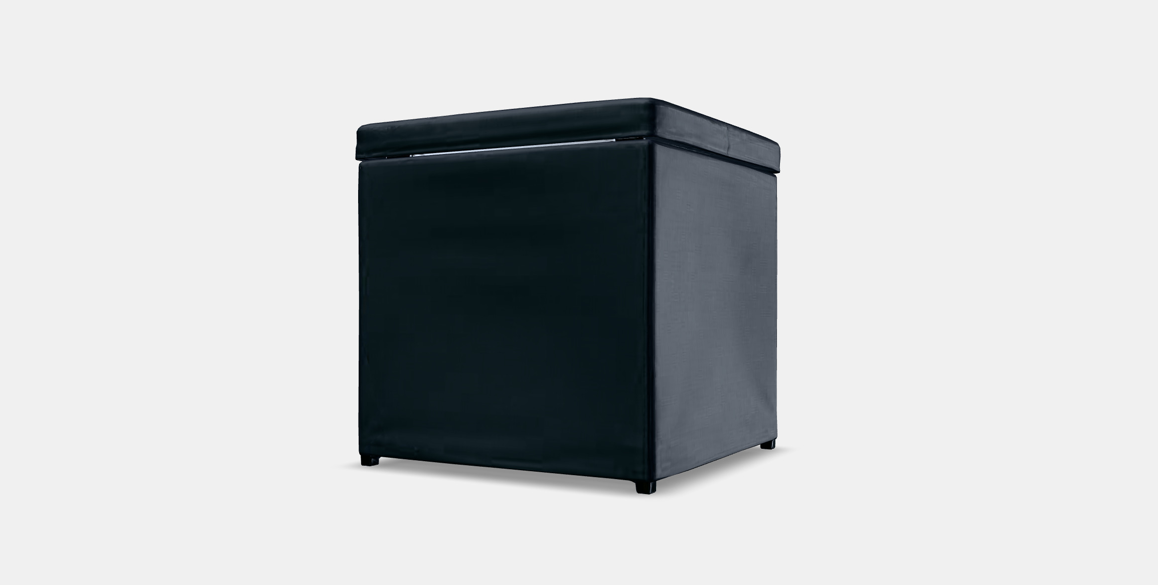 BOSNAS stool with storage Low-poly 3D model_12