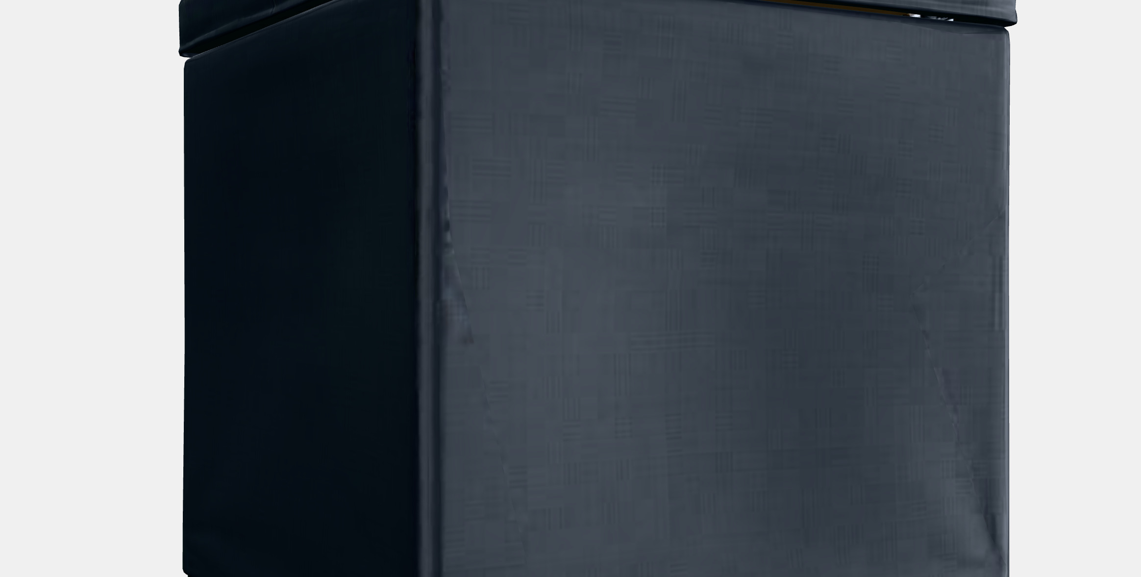 BOSNAS stool with storage Low-poly 3D model_4