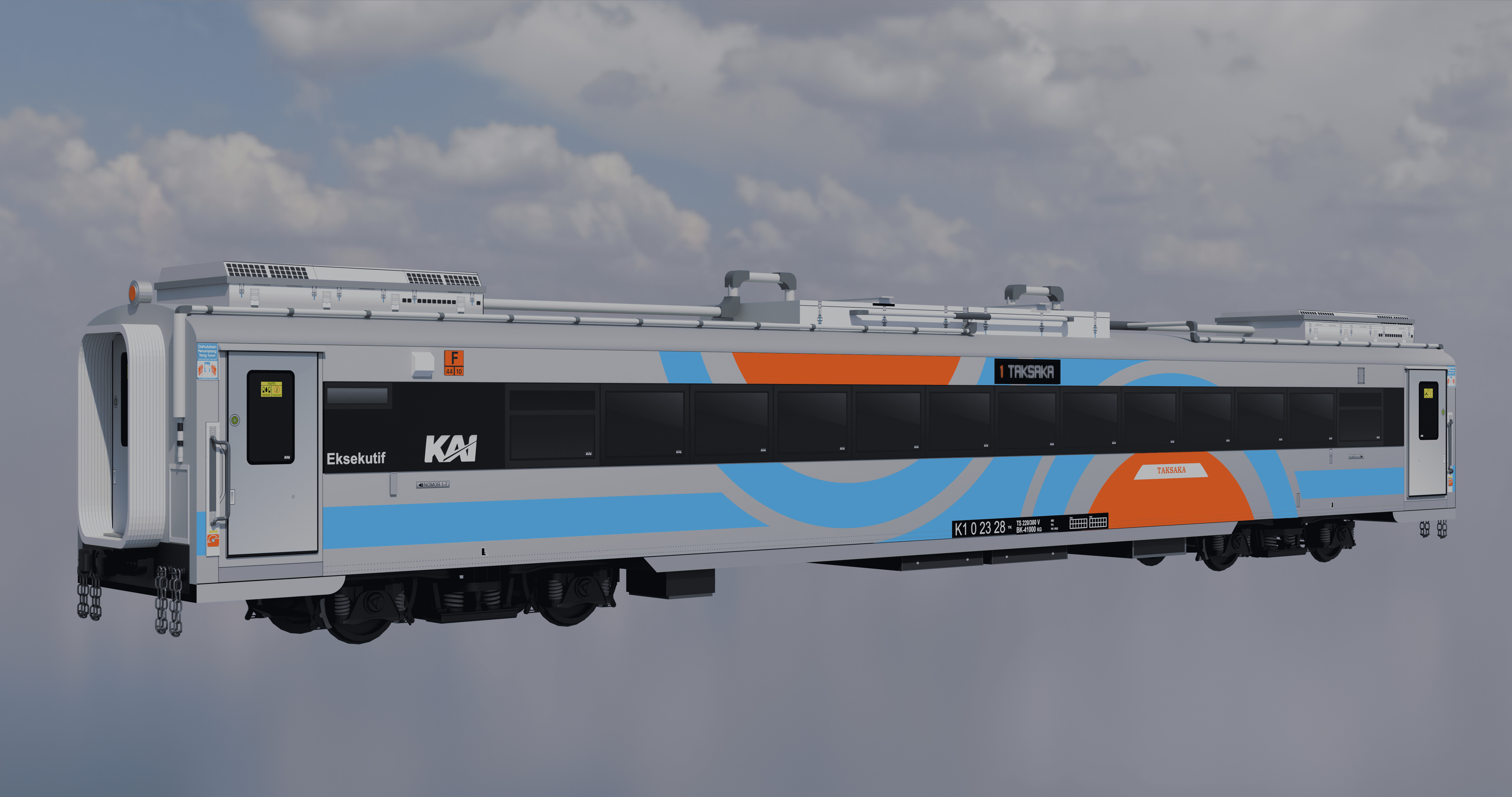 K1 Eksekutif Taksaka and Luxury New Generation 3D model_3