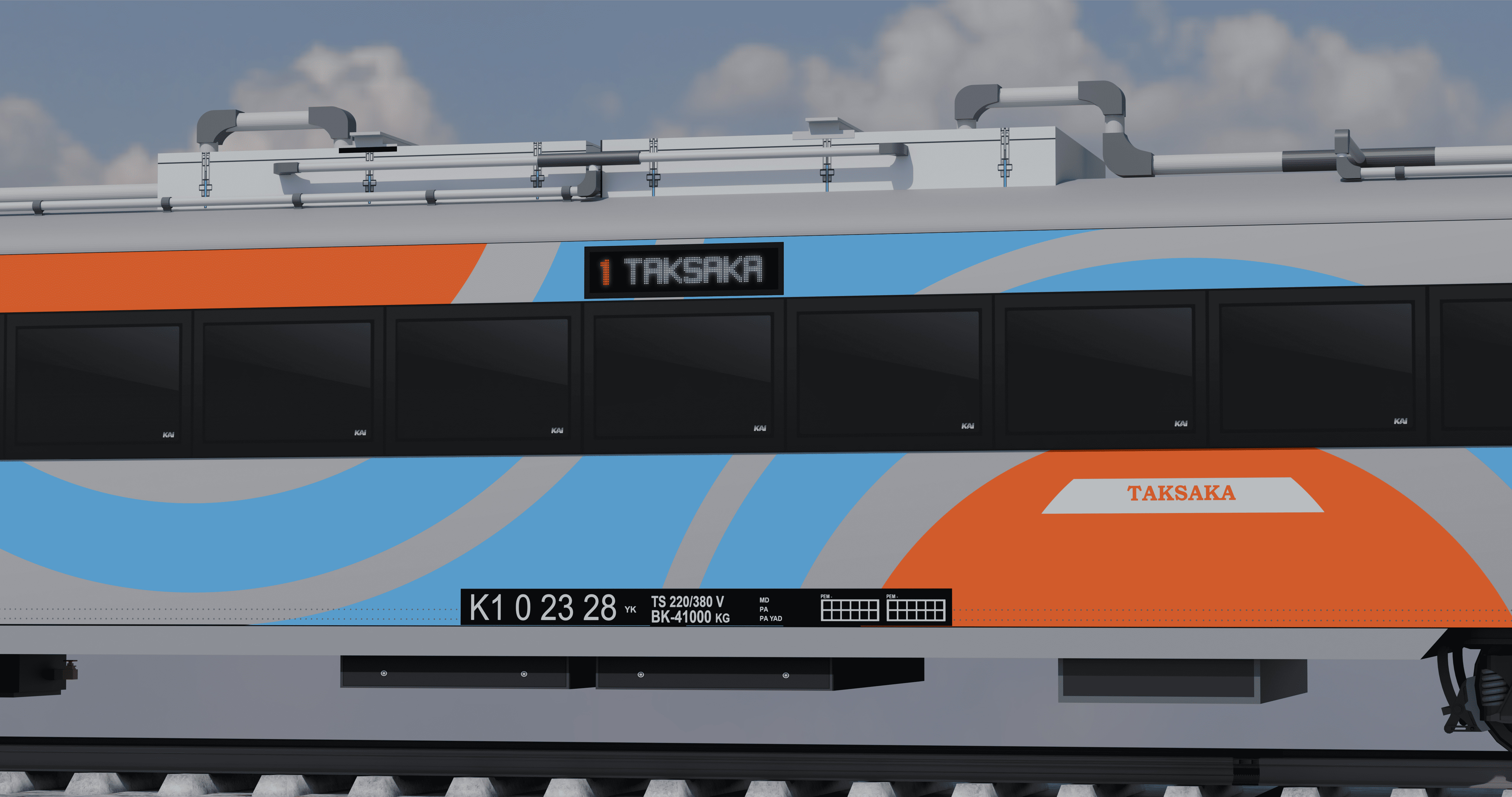 K1 Eksekutif Taksaka and Luxury New Generation 3D model_2