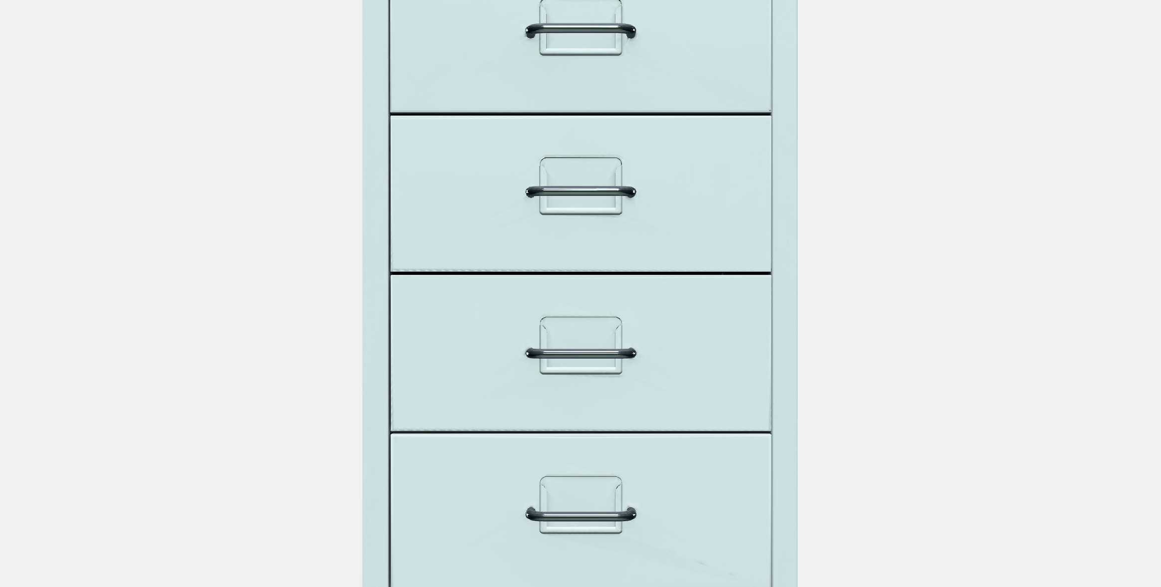 HELMER drawer unit on castors 2 3D model_11