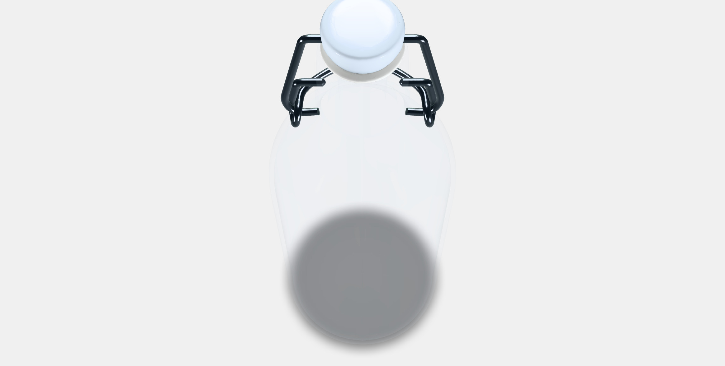 KORKEN bottle with cap 3D model_5