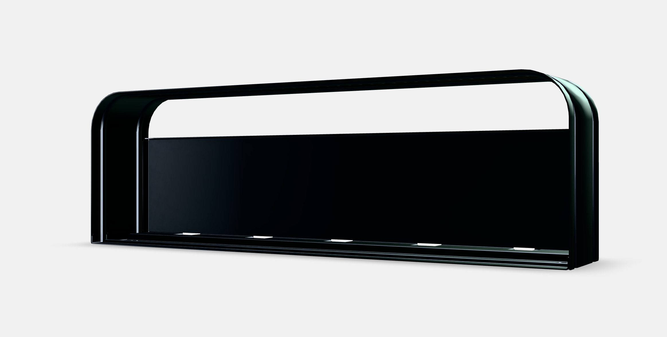 LILLASJON wall shelf with 5 hooks Low-poly 3D model_6