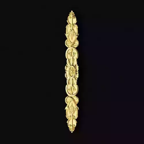 Central decor ornament for furniture