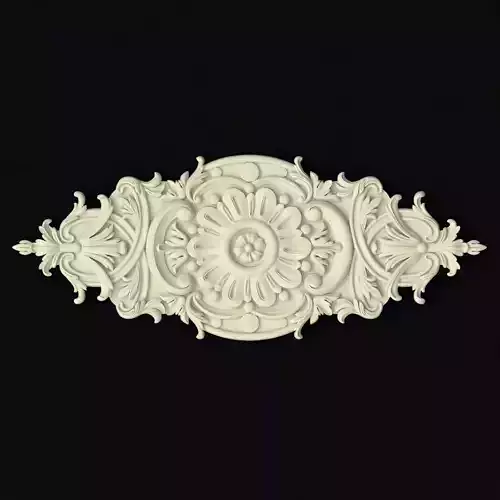 Central decor ornament for furniture