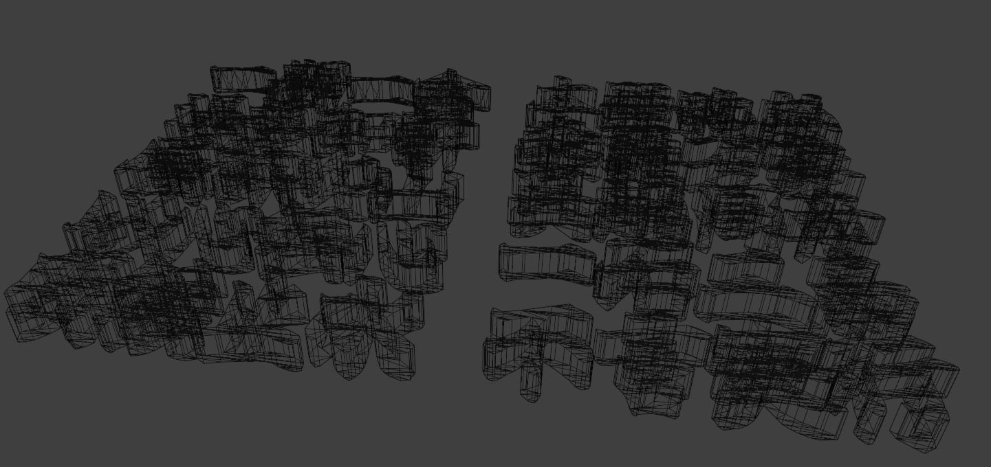 four-character idiom 3D model_4