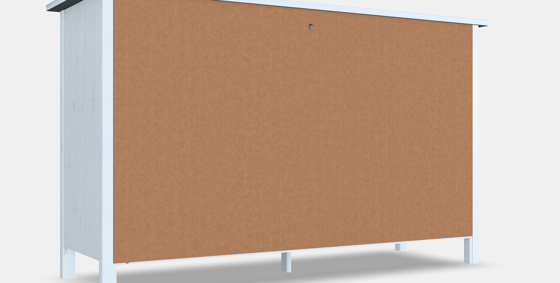 HEMNES chest of drawers with 8 drawers 1 3D model_5