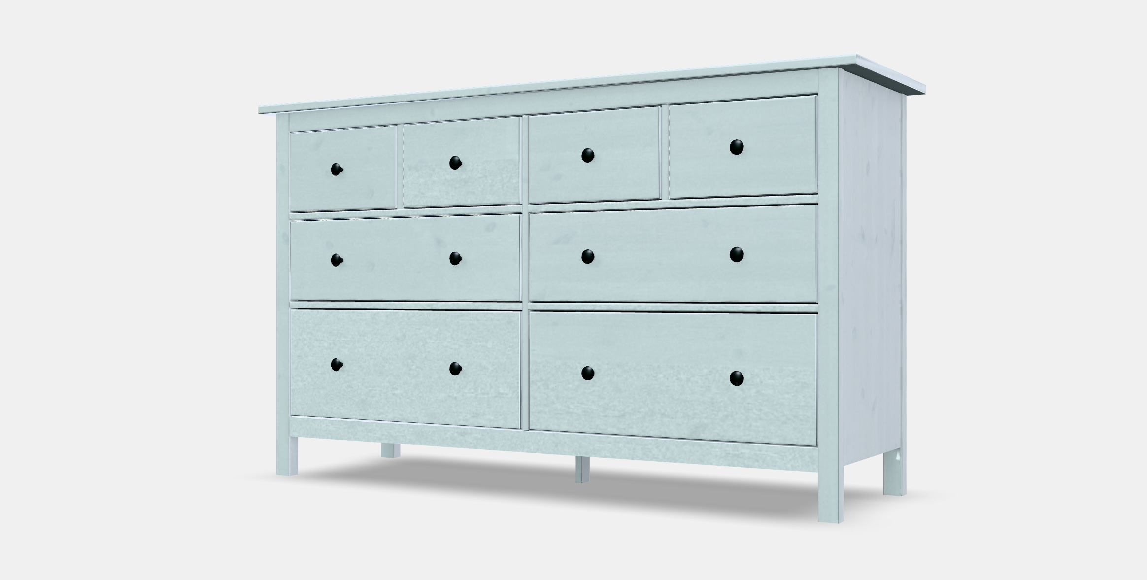 HEMNES chest of drawers with 8 drawers 1 3D model_13