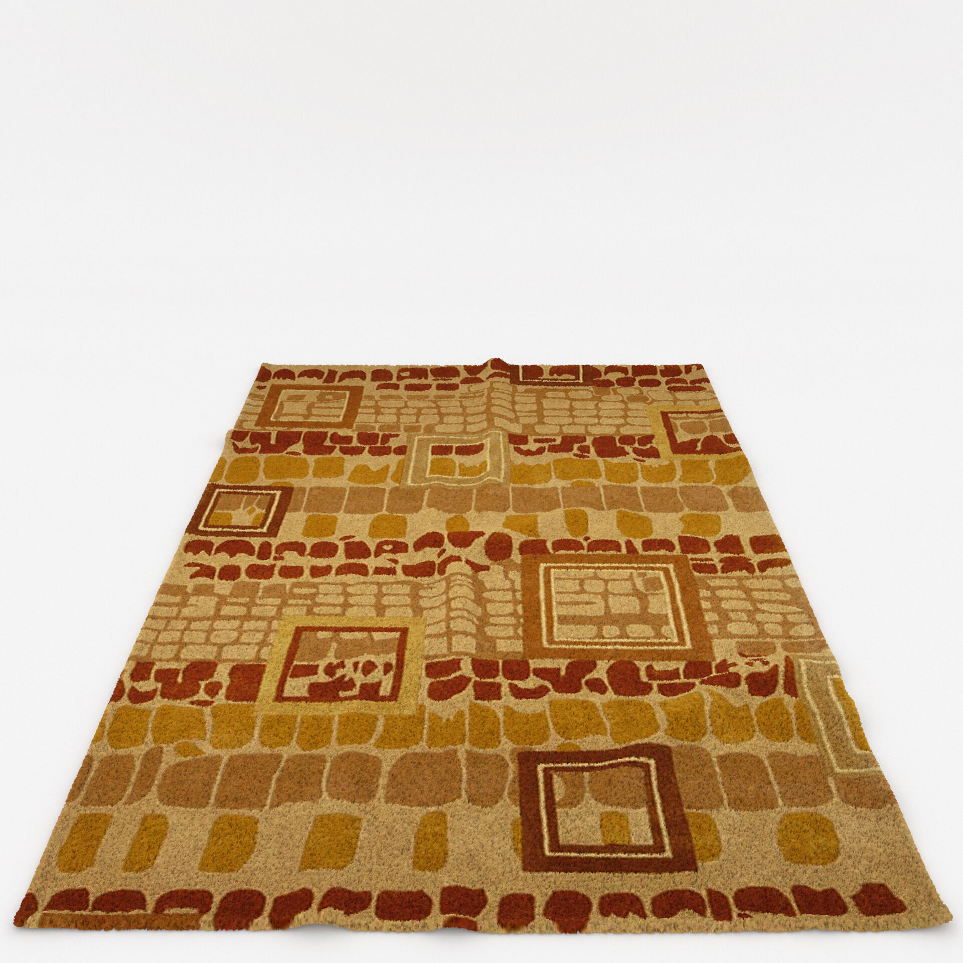 Rugs No 1019 Low-poly 3D model_6