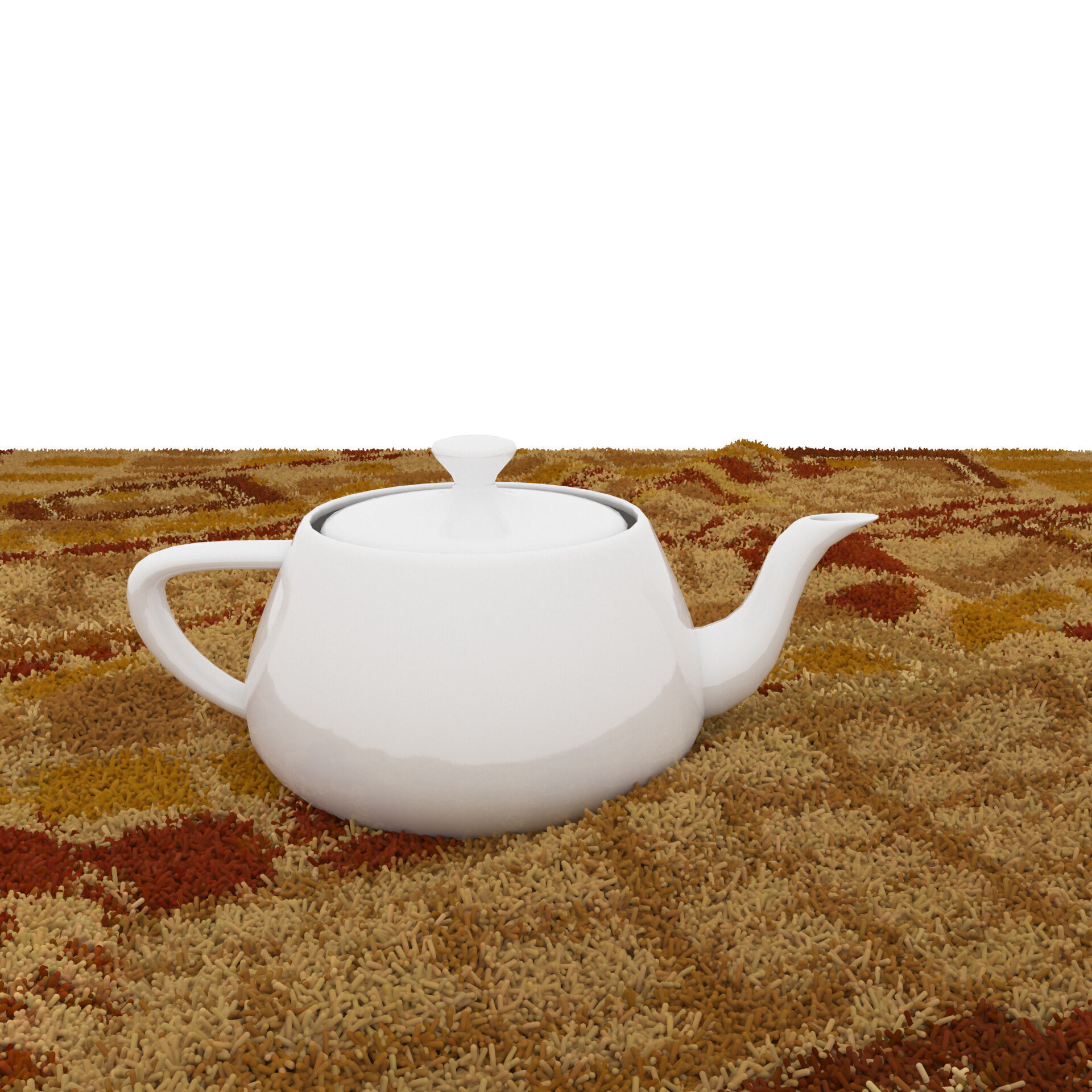 Rugs No 1019 Low-poly 3D model_7