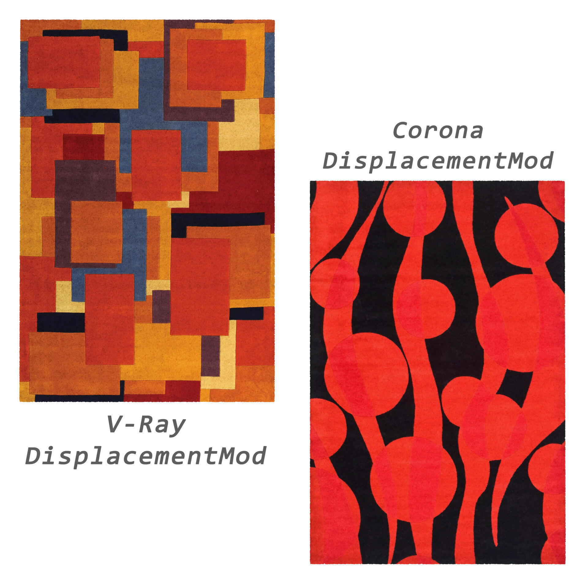 Rugs No 1019 Low-poly 3D model_2