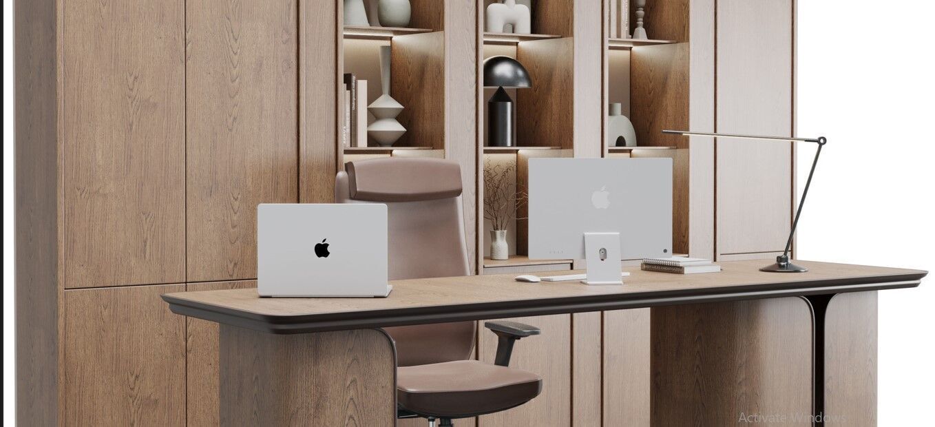 Workplace - office furniture 63 3D model_9