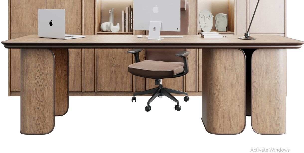 Workplace - office furniture 63 3D model_8