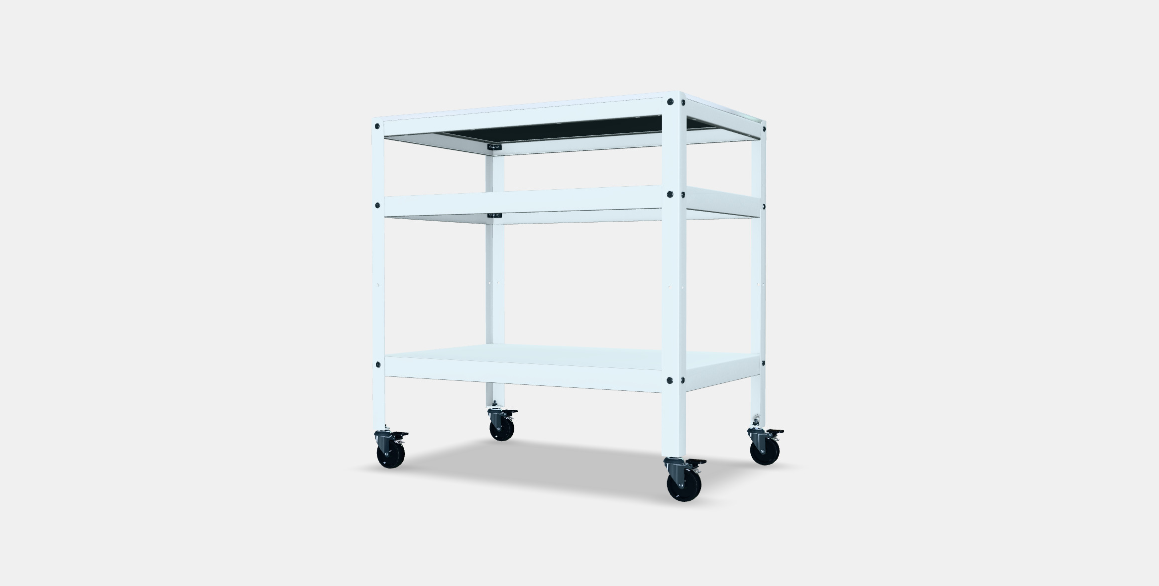 BROR serving trolley 3D model_4