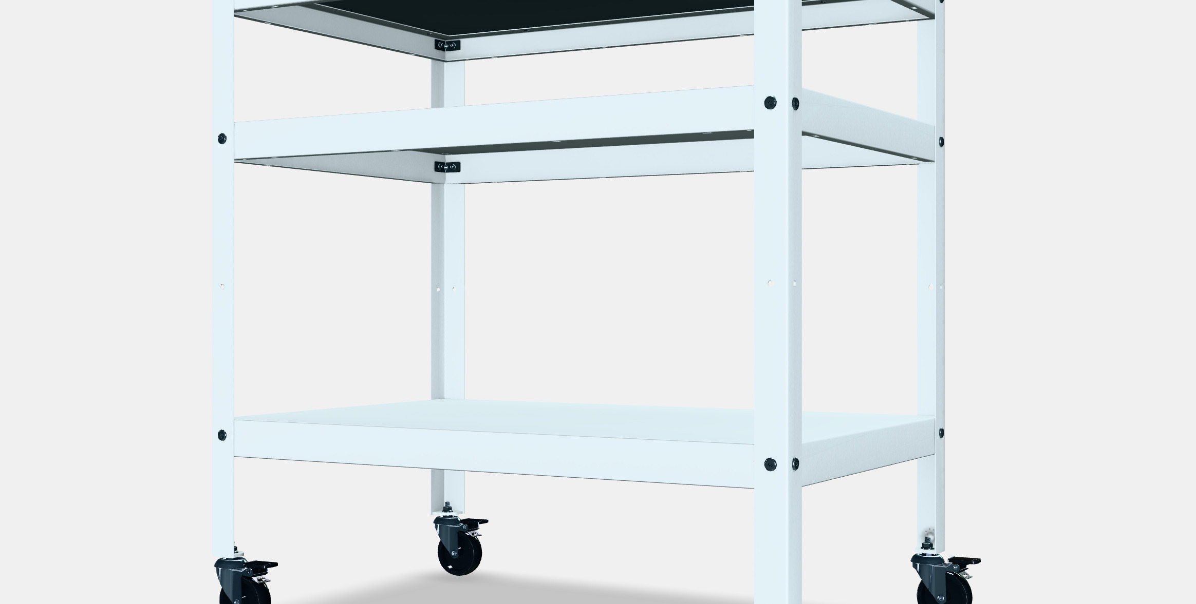 BROR serving trolley 3D model_5