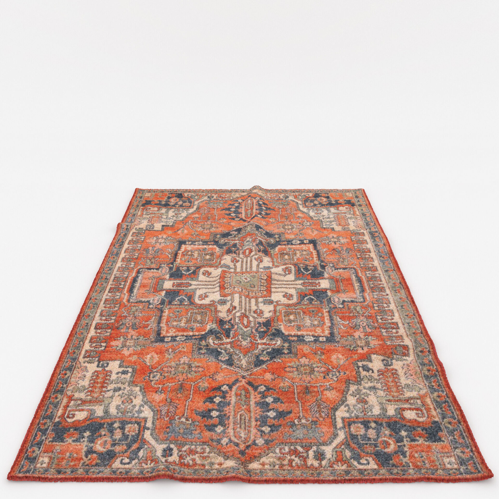 Rugs No 1020 Low-poly 3D model_5