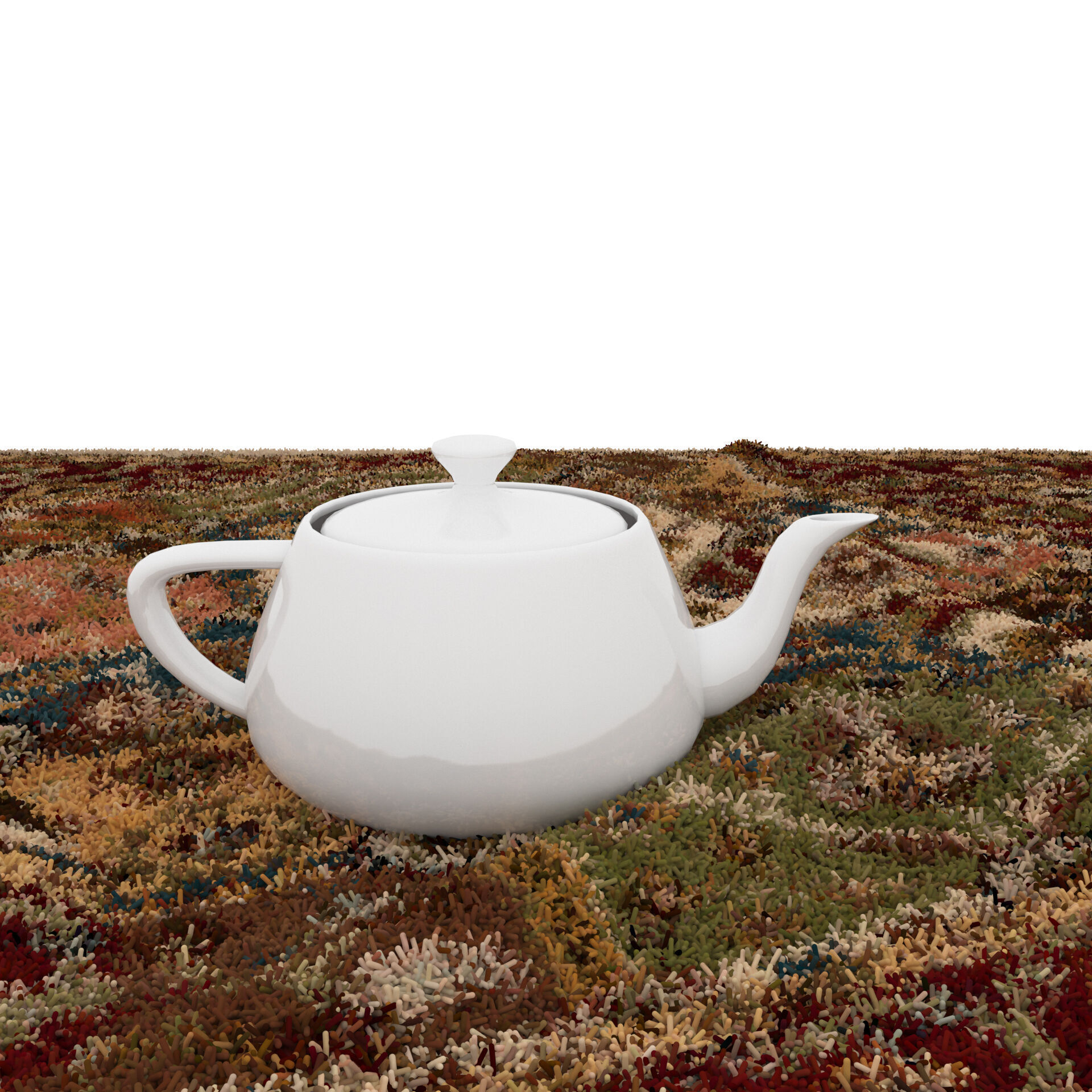 Rugs No 1020 Low-poly 3D model_7