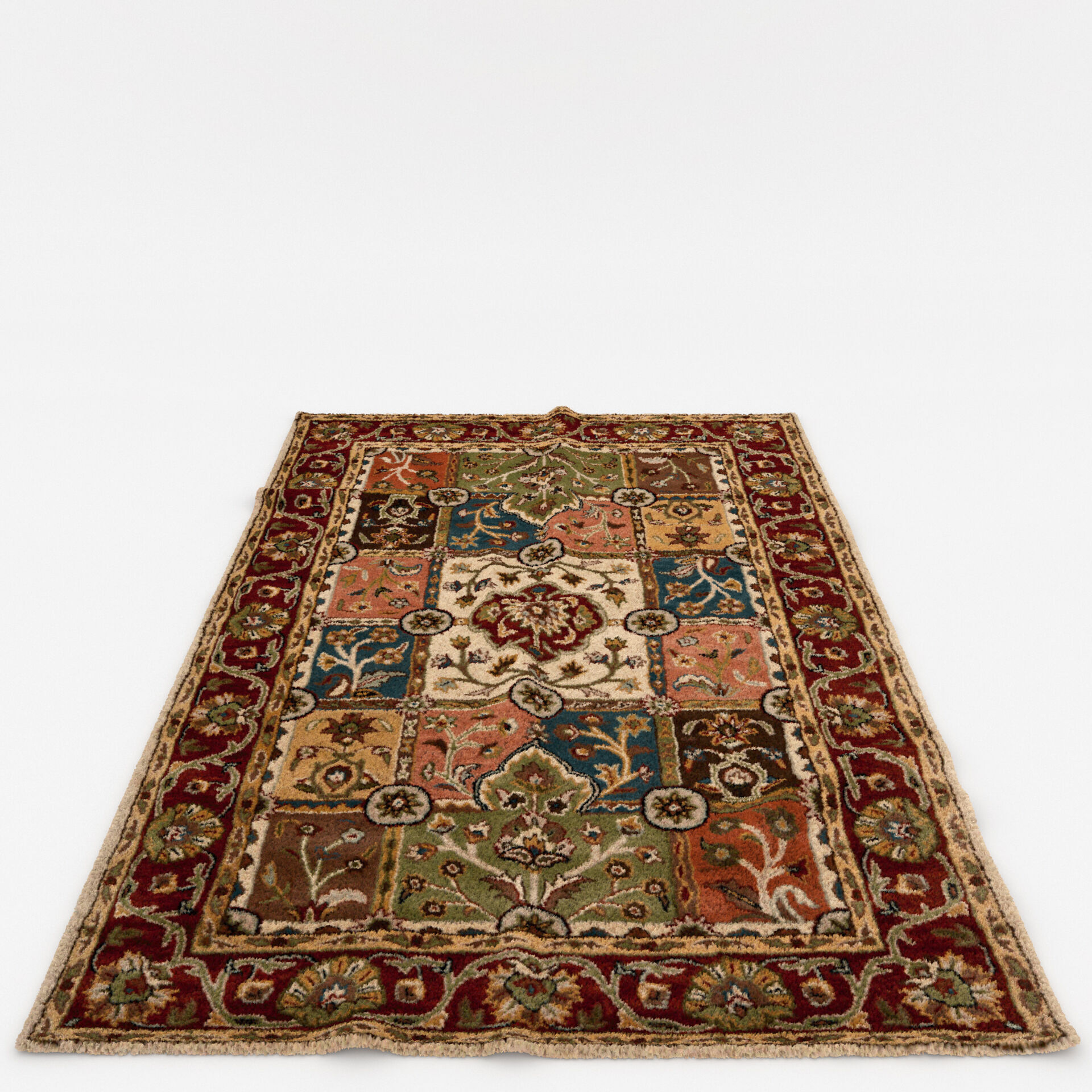 Rugs No 1020 Low-poly 3D model_6