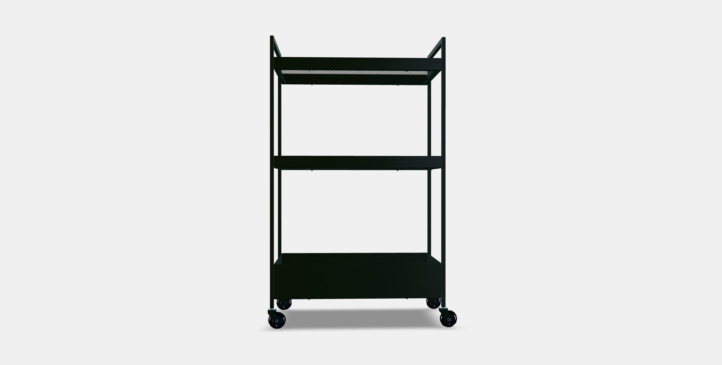 NISSAFORS serving trolley 3D model_14