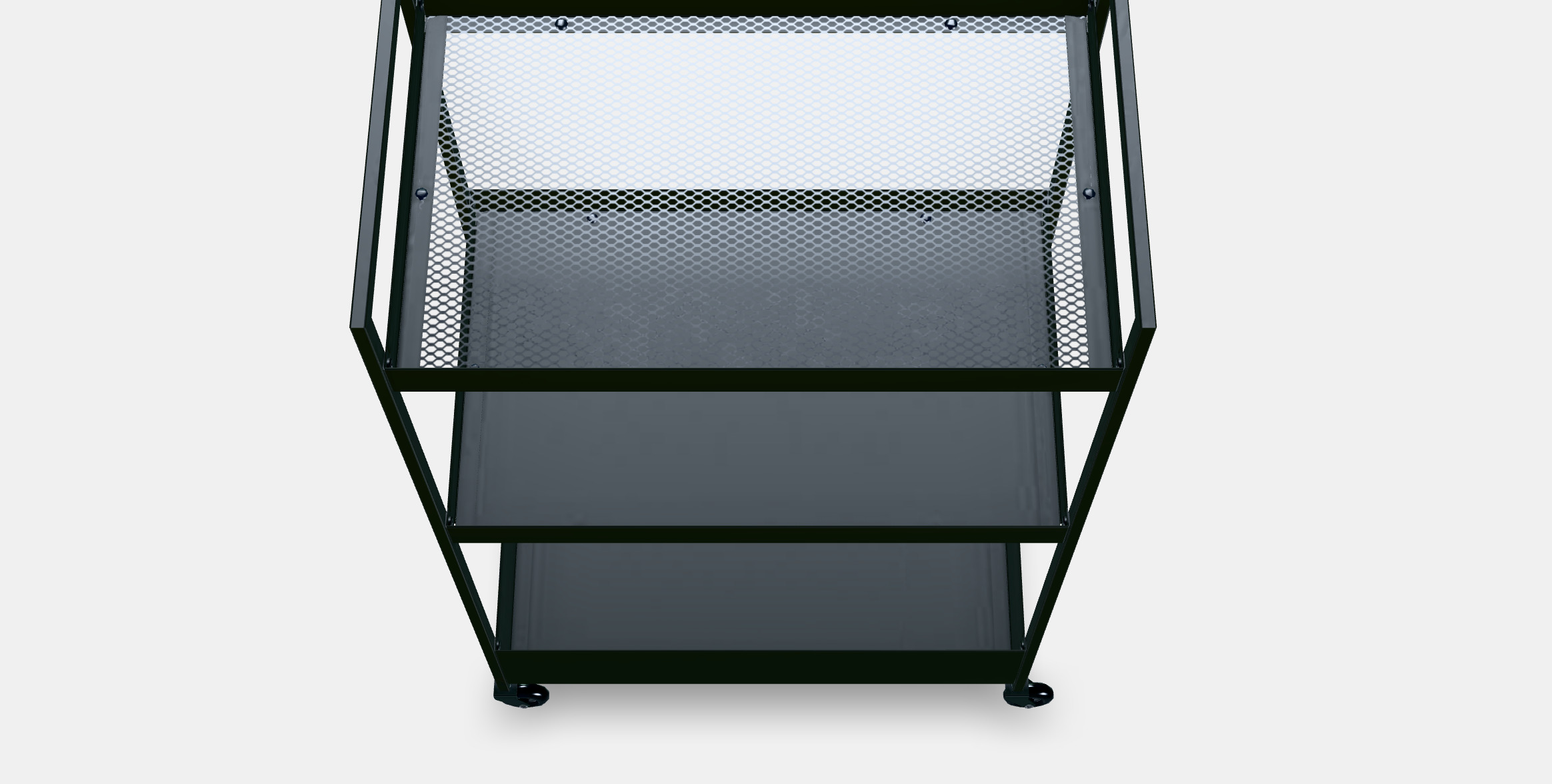 NISSAFORS serving trolley 3D model_5