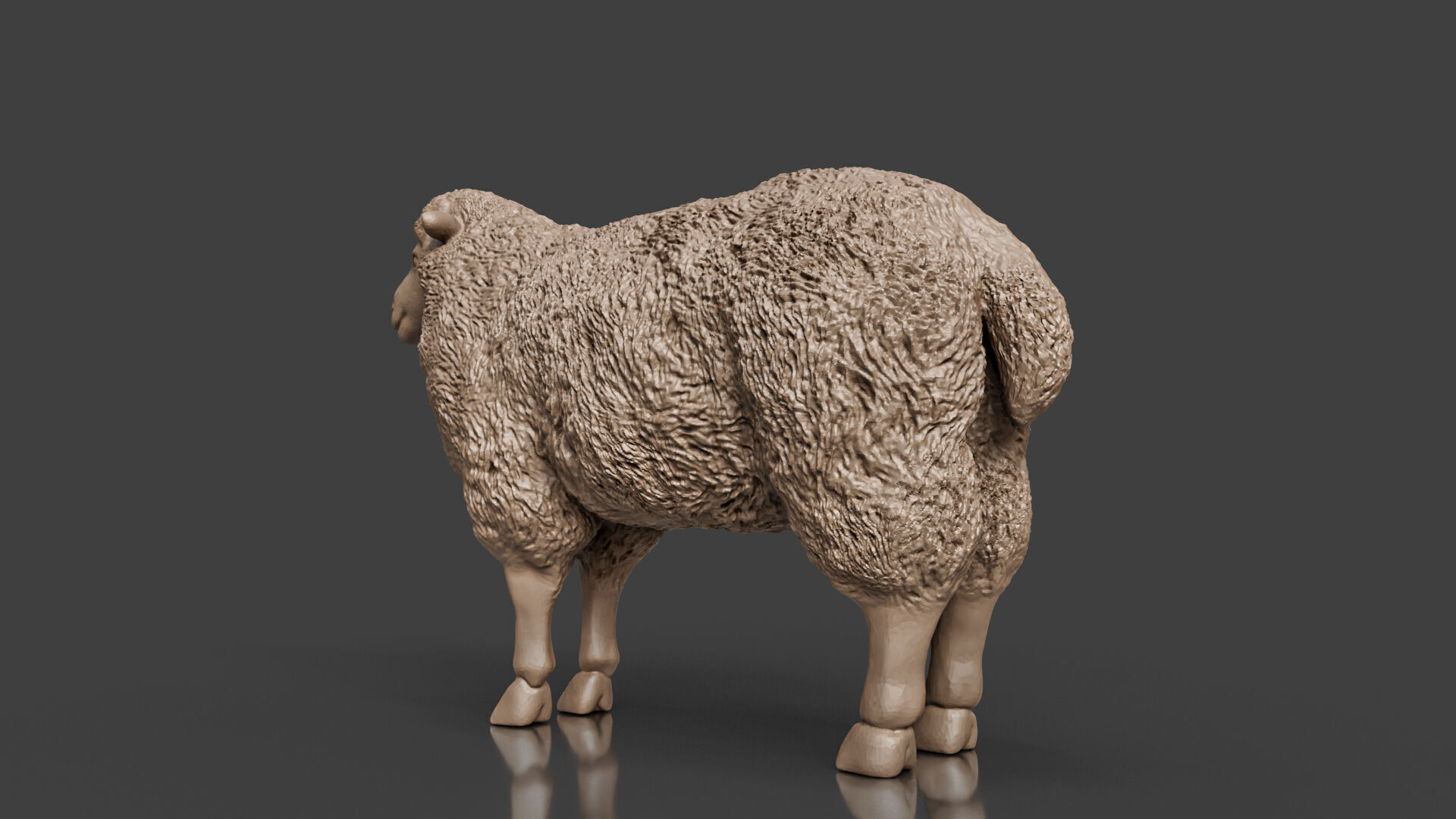 Farm Friends Series Sheep STL 3D print model_3