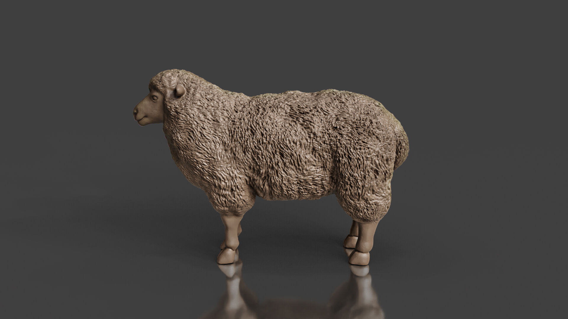 Farm Friends Series Sheep STL 3D print model_4