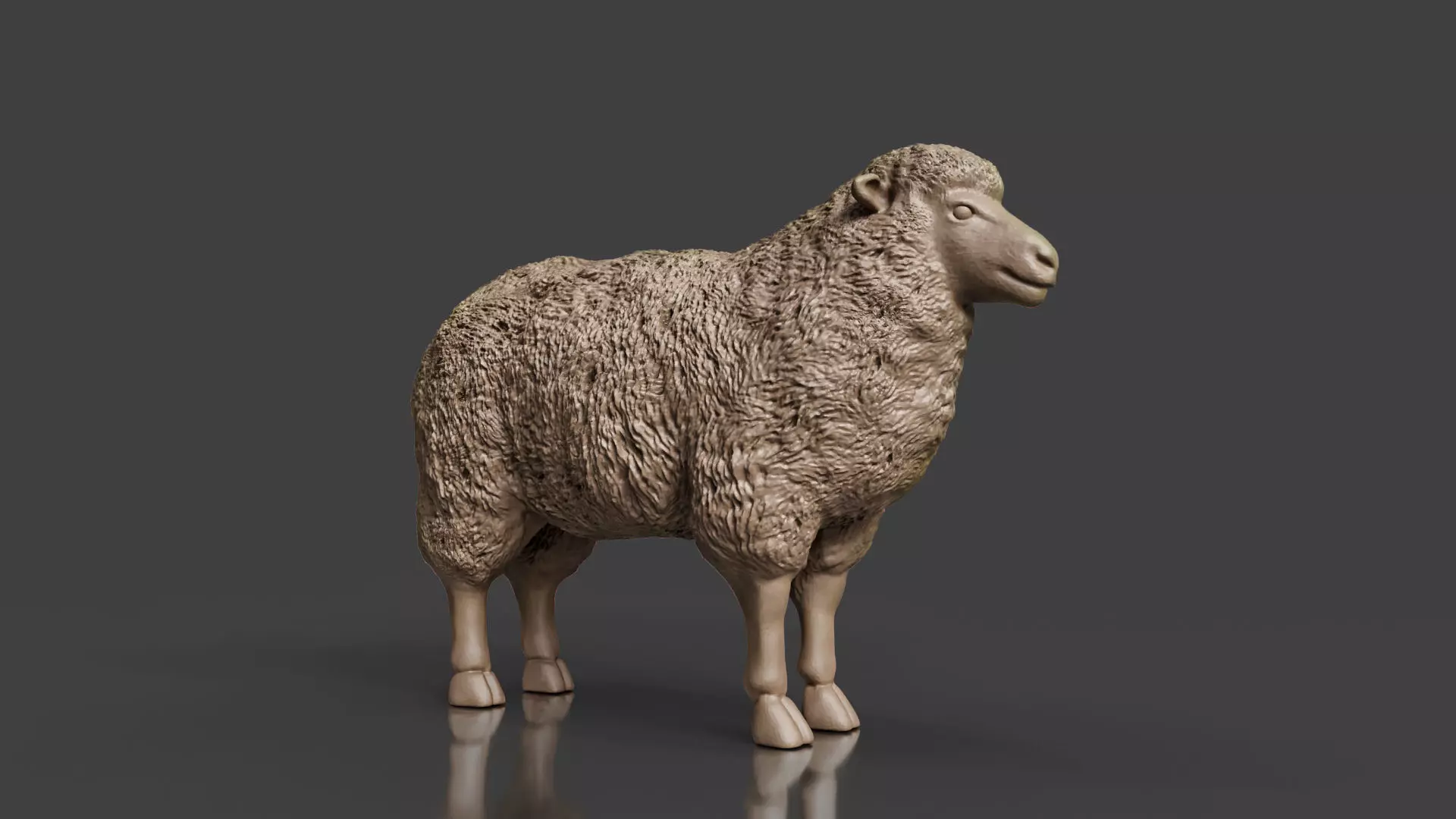 Farm Friends Series Sheep STL 3D print model_0