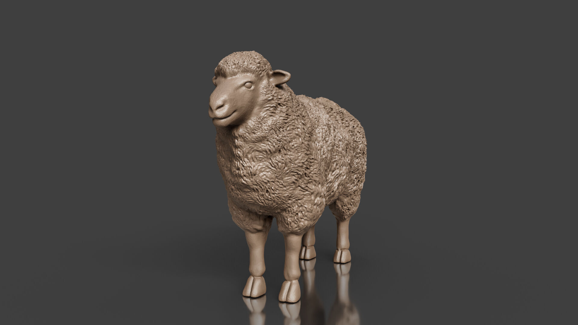 Farm Friends Series Sheep STL 3D print model_5