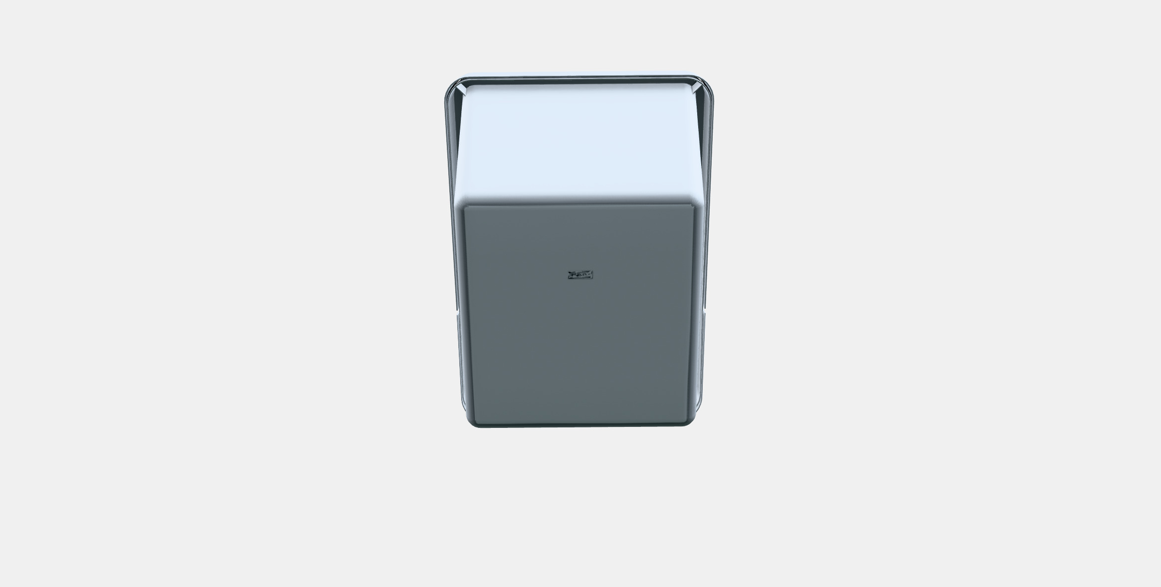 SORTERA waste garbage can with lid 1 3D model_7