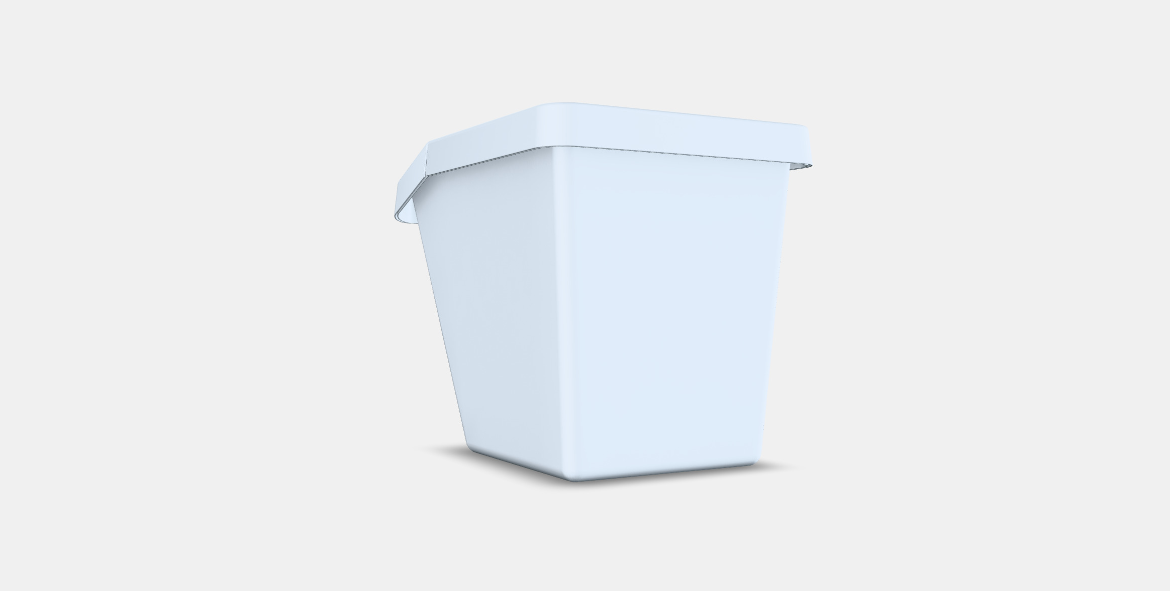 SORTERA waste garbage can with lid 1 3D model_16