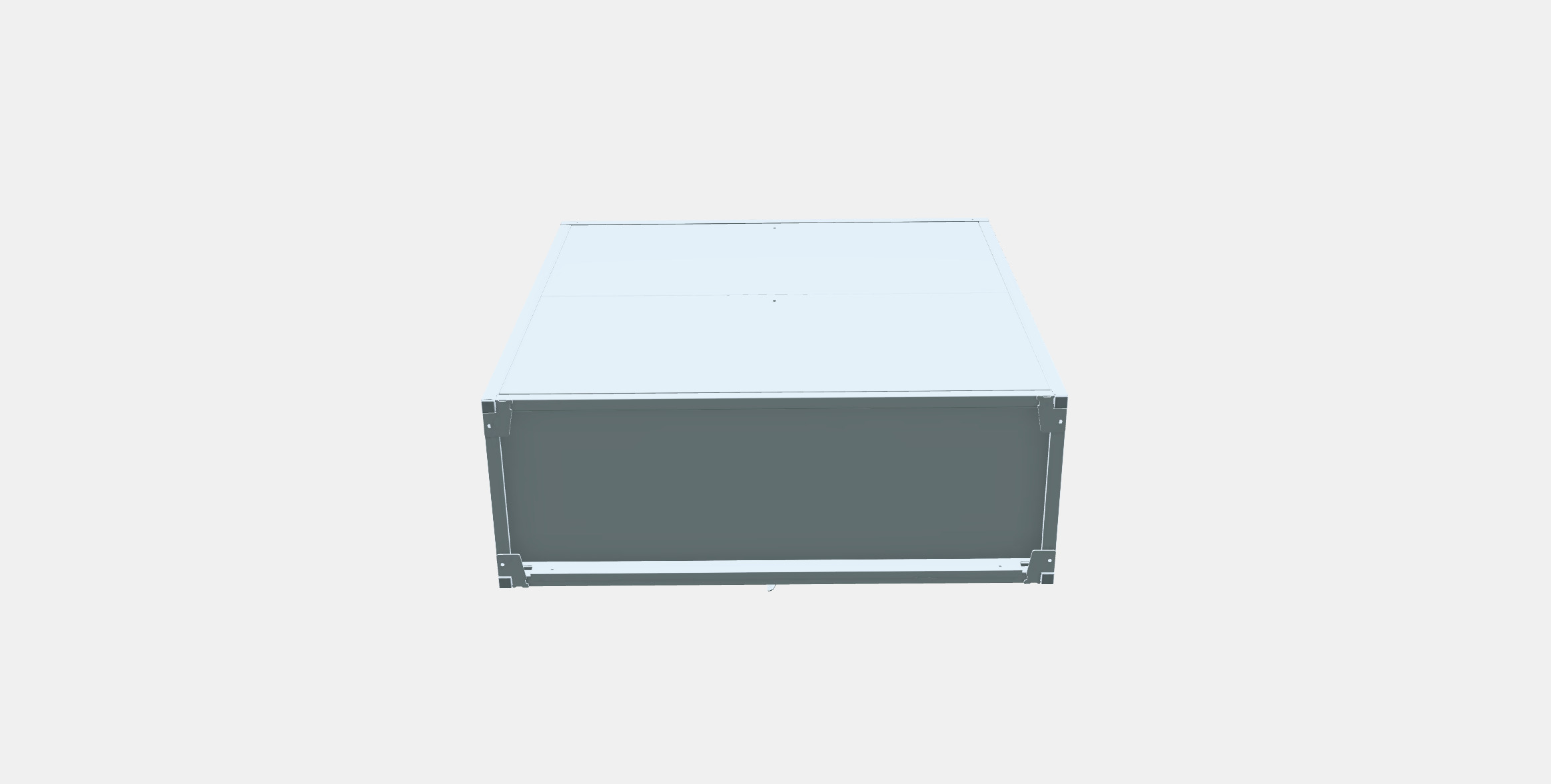 IVAR cabinet with doors 3D model_7