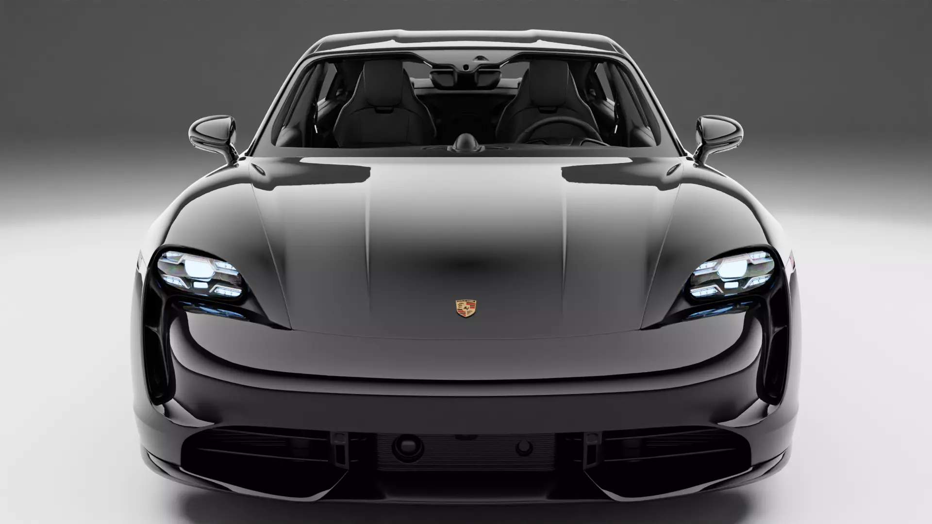 Porsche Taycan 2020 3D model_4