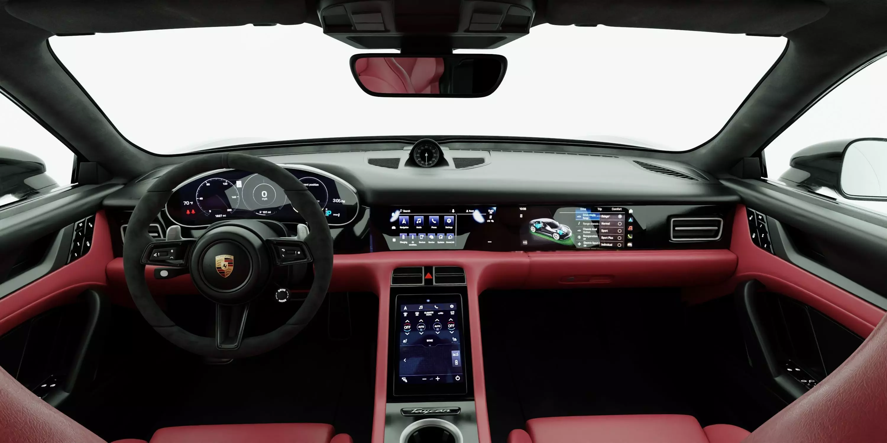 Porsche Taycan 2020 3D model_3