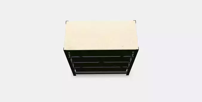 BROR work table with drawers