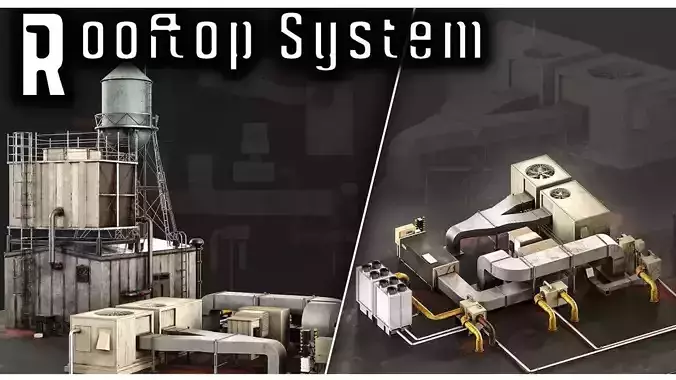 Rooftop System 3D model