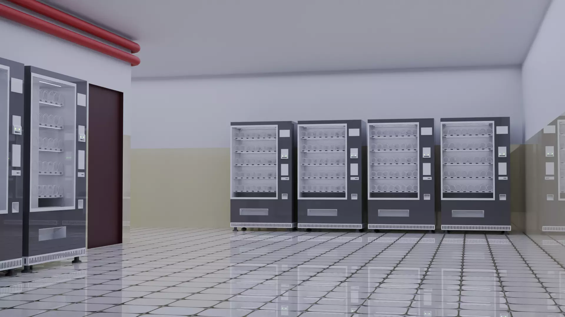 Vending machine Free 3D model