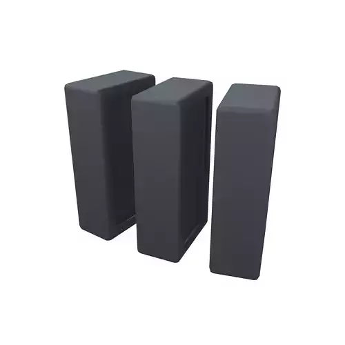 Domino Icon v1 001 Low-poly 3D model