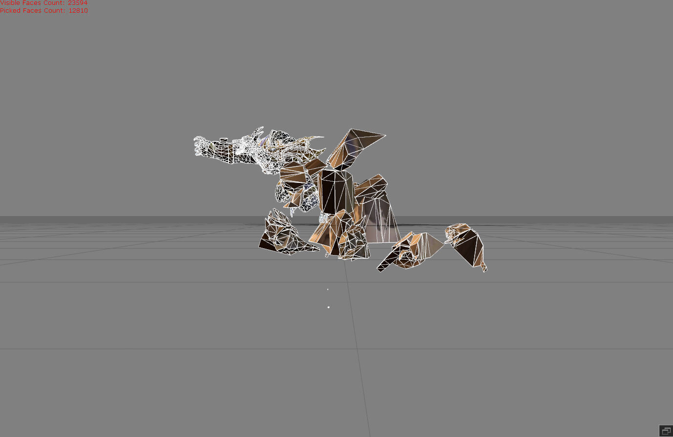 Roger Anubis Low-poly 3D model_2