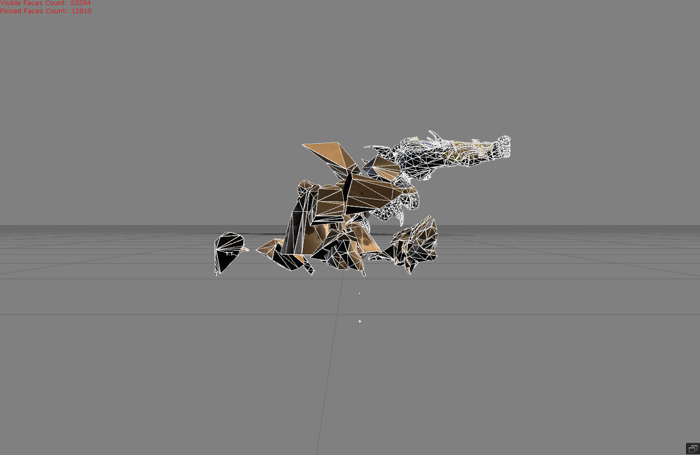 Roger Anubis Low-poly 3D model_1