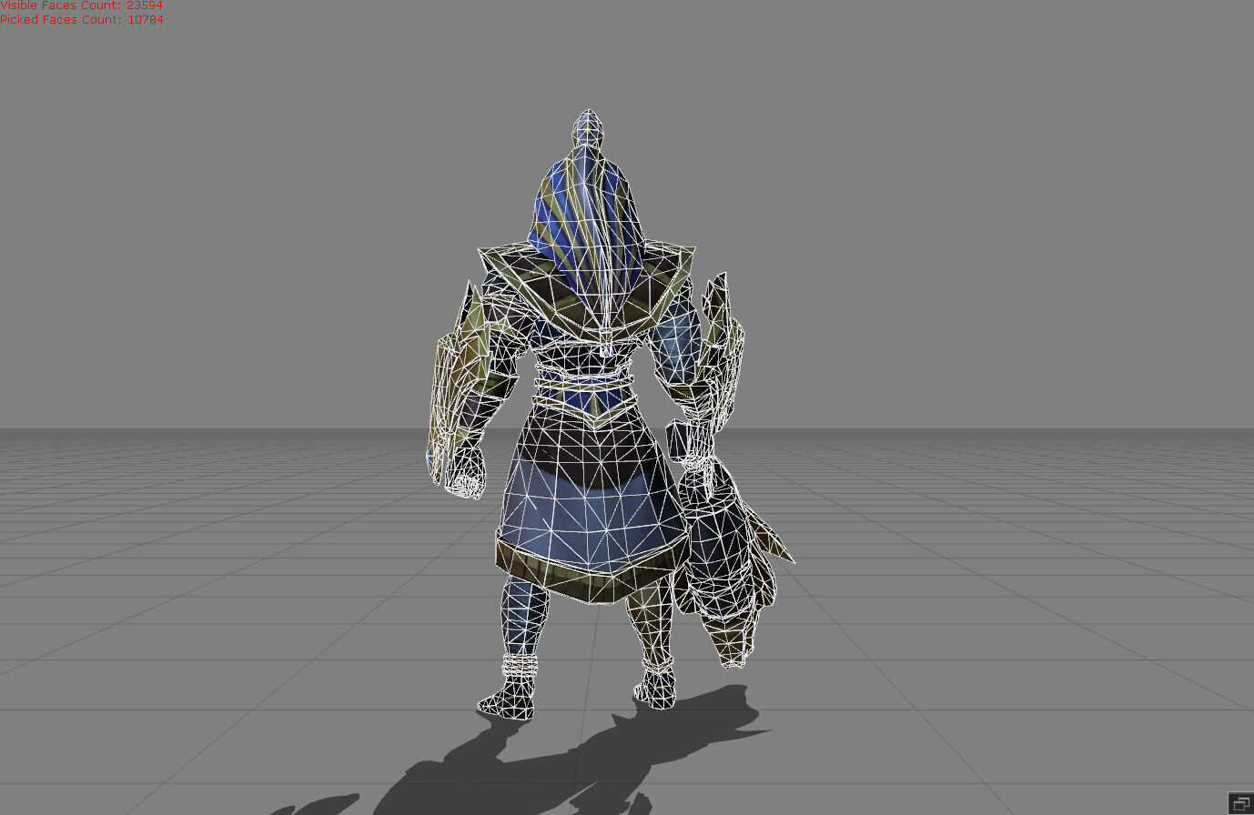 Roger Anubis Low-poly 3D model_15