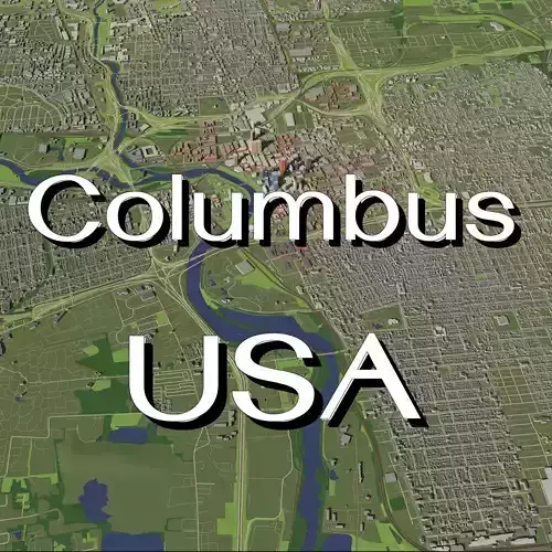 Columbus Ohio USA - city and urban