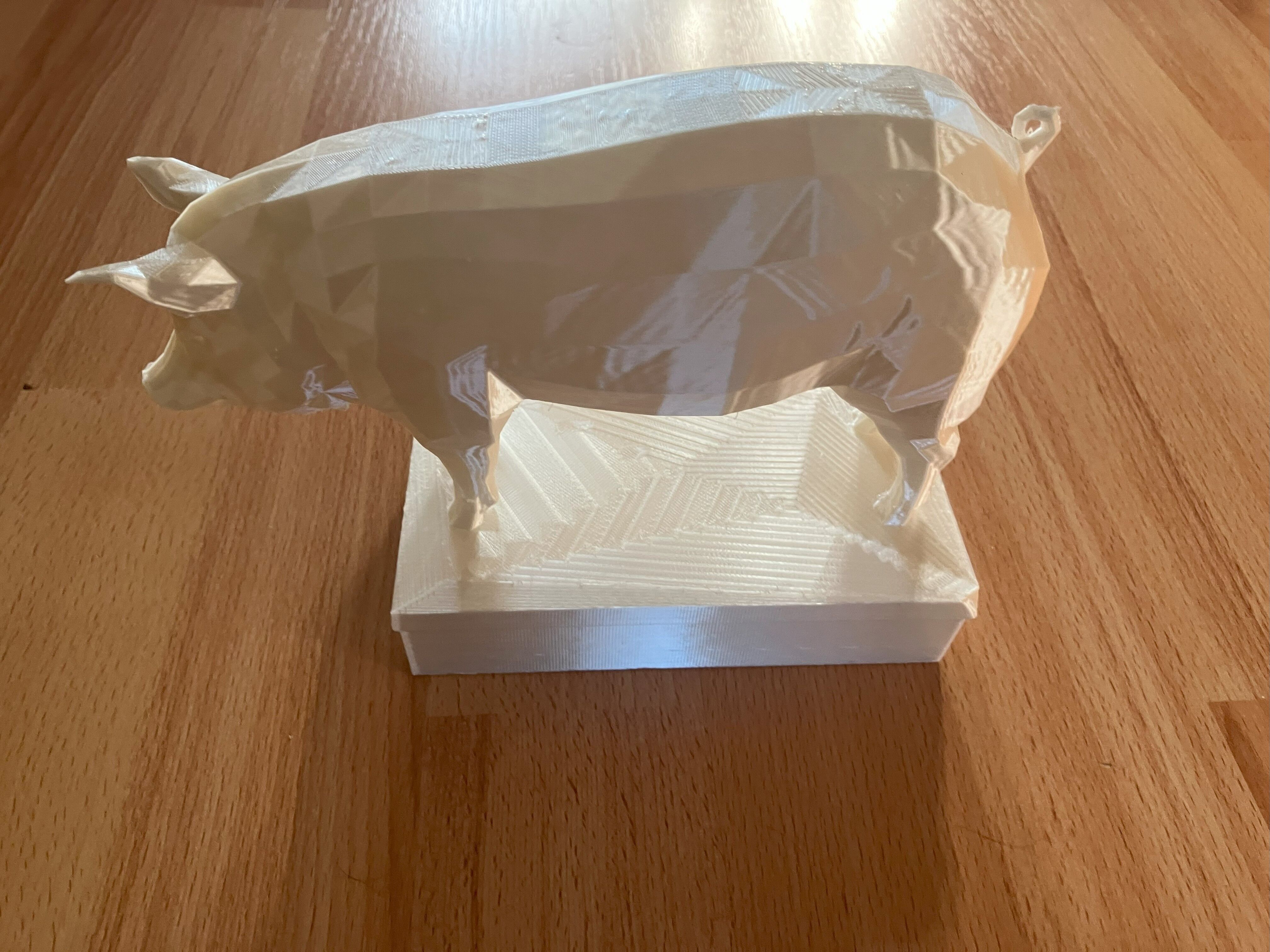 Pig Statue - High Res 3D Print ready Free 3D print model_10