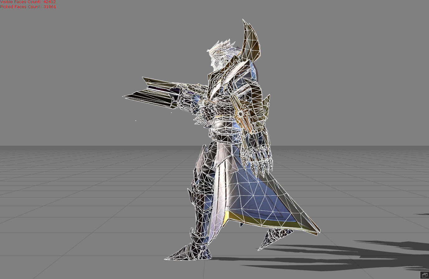 Roger Fiend Haunter Low-poly 3D model_6