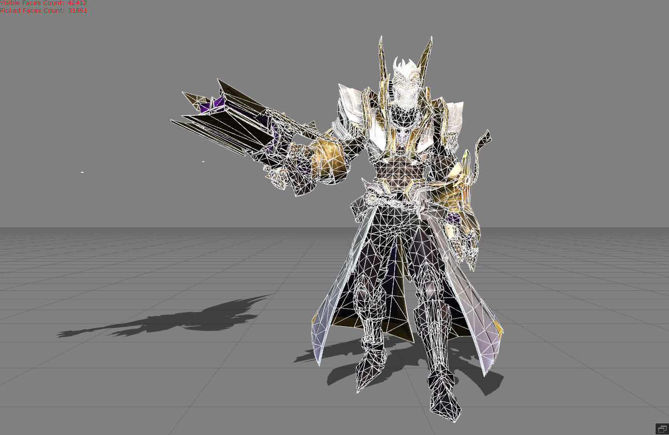 Roger Fiend Haunter Low-poly 3D model_4