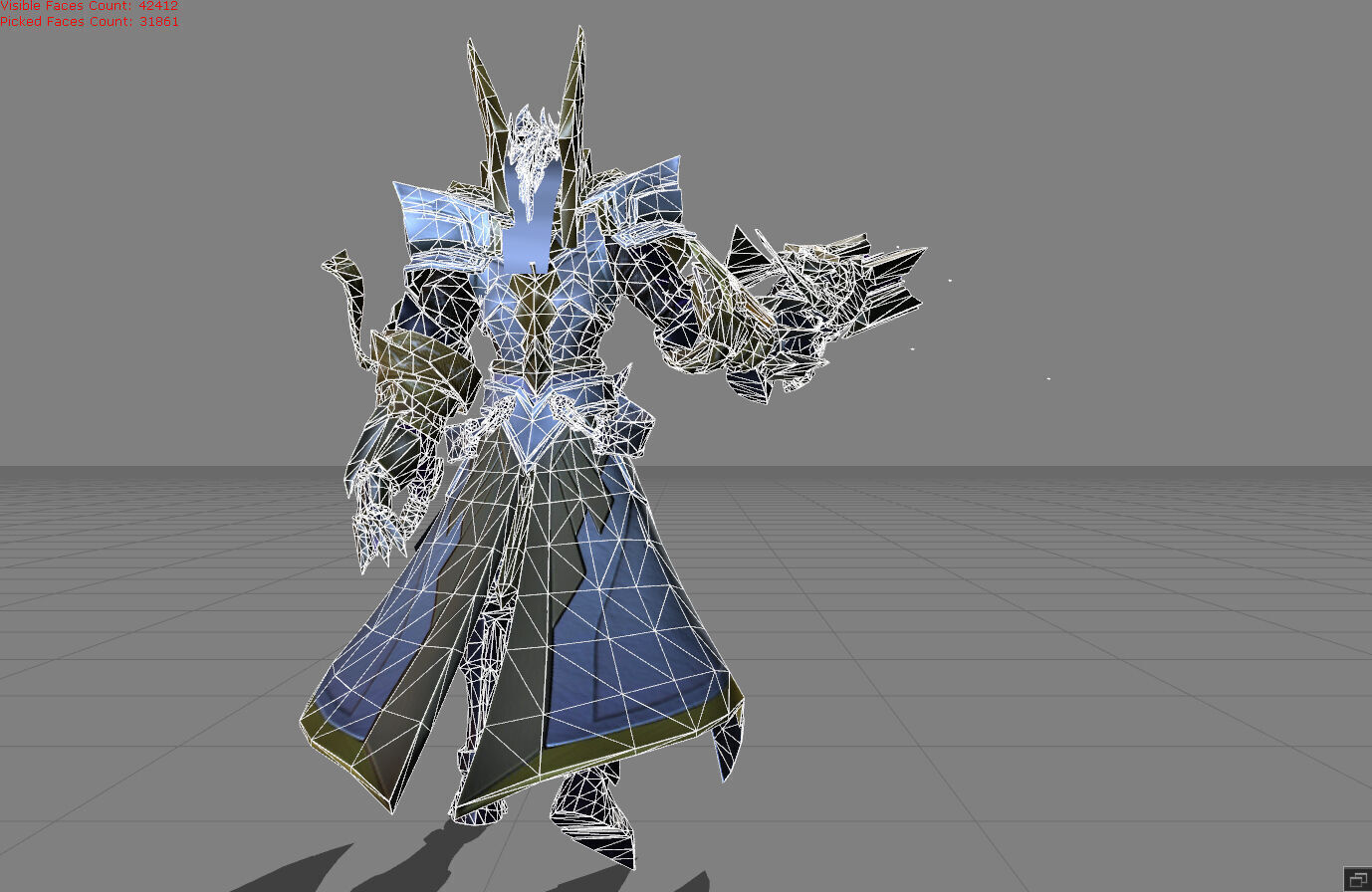 Roger Fiend Haunter Low-poly 3D model_7