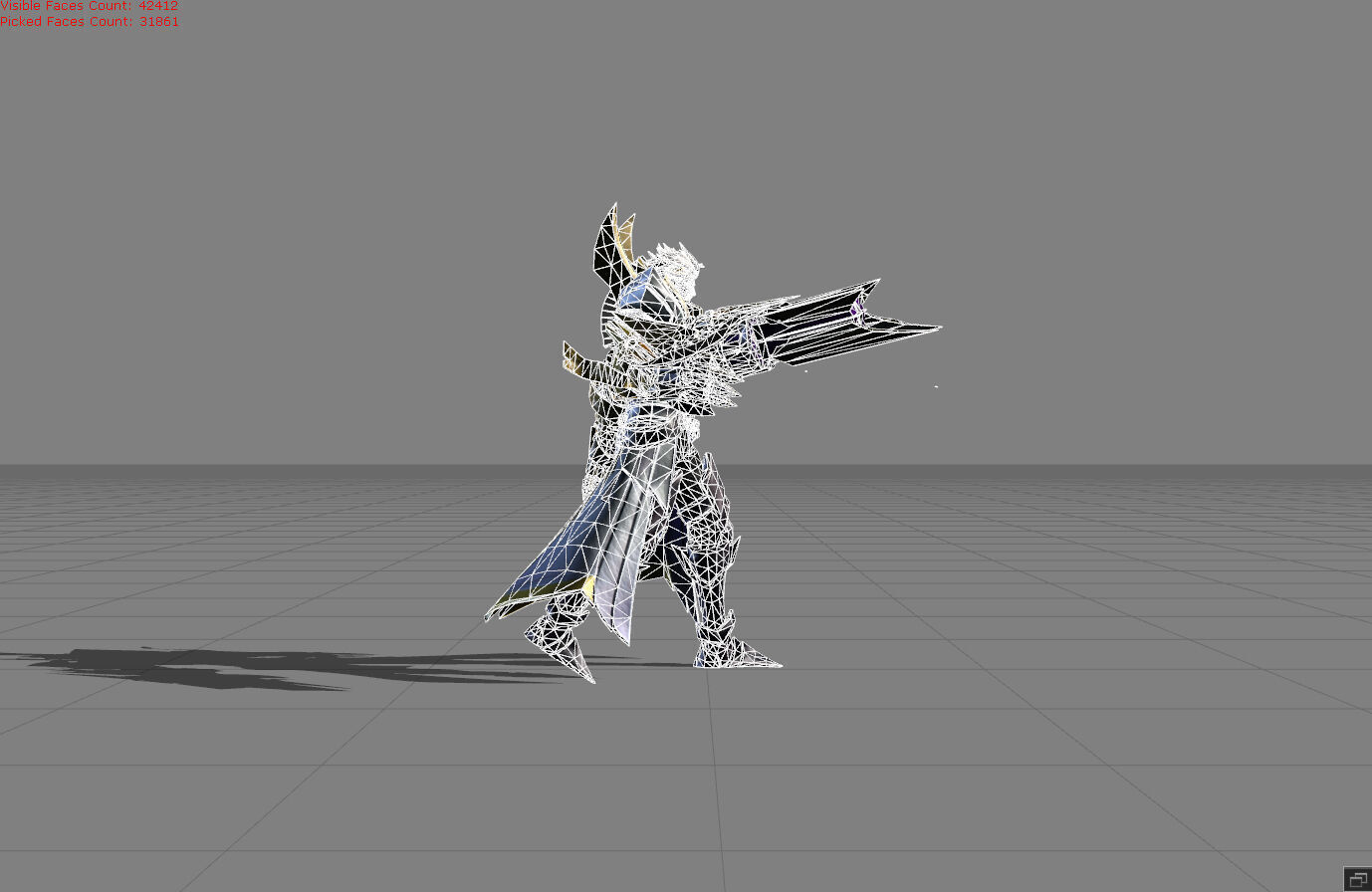 Roger Fiend Haunter Low-poly 3D model_5