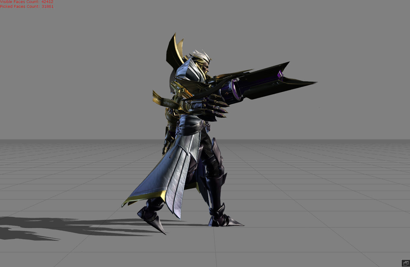 Roger Fiend Haunter Low-poly 3D model_1