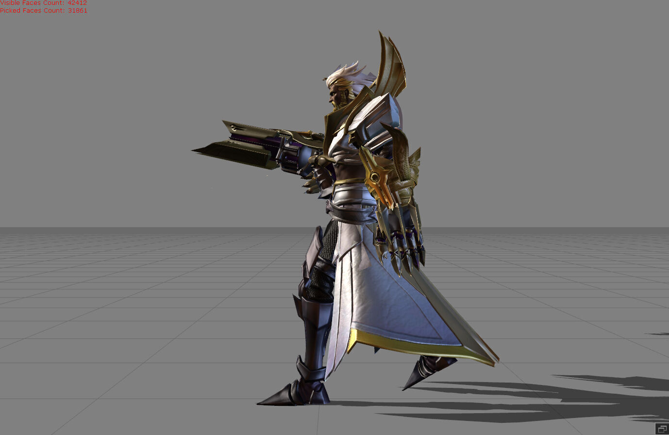 Roger Fiend Haunter Low-poly 3D model_2