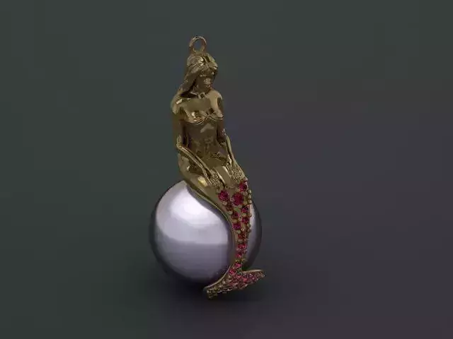 Mermaid 3D print model